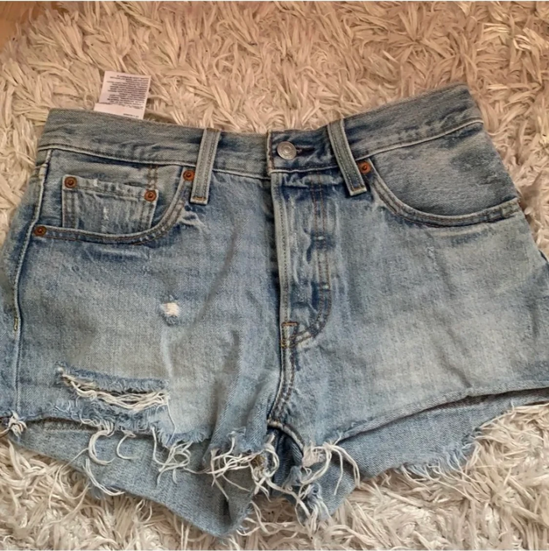 Ljusblå levisshorts  - 91