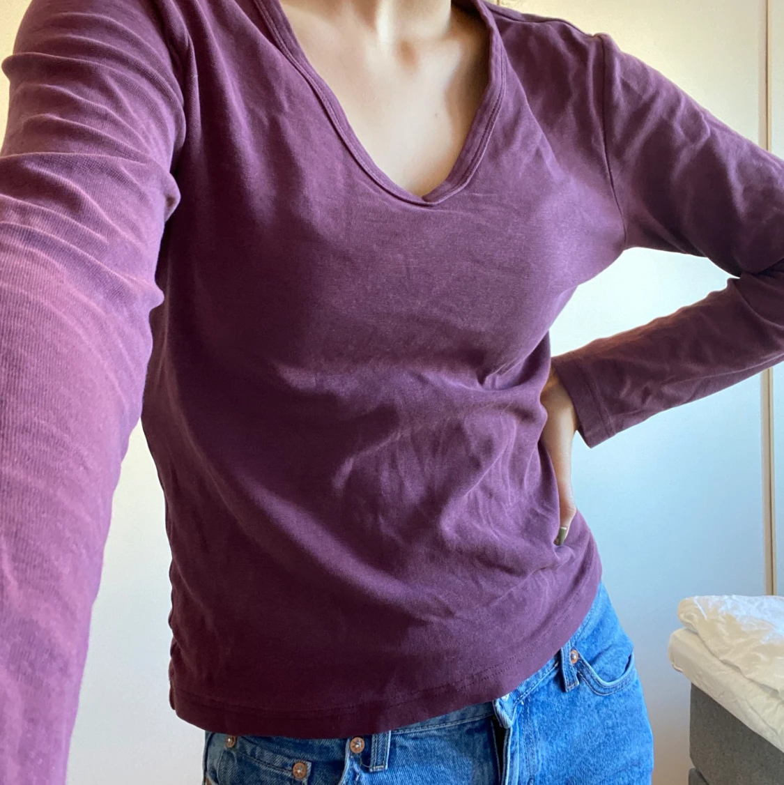 Långärmad tröja  - 90