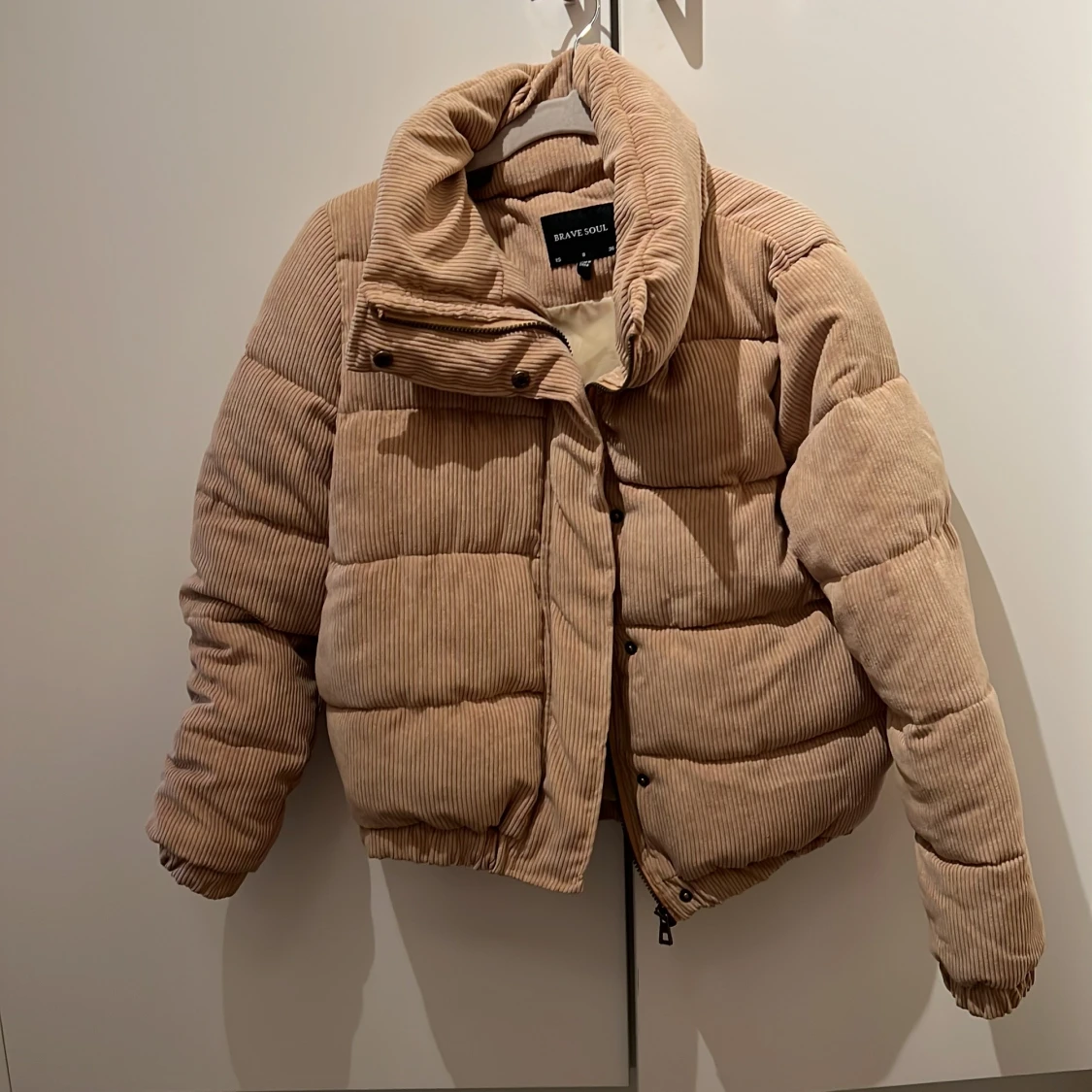 Fodrad jacka i kort modell stl xs/36 - 90