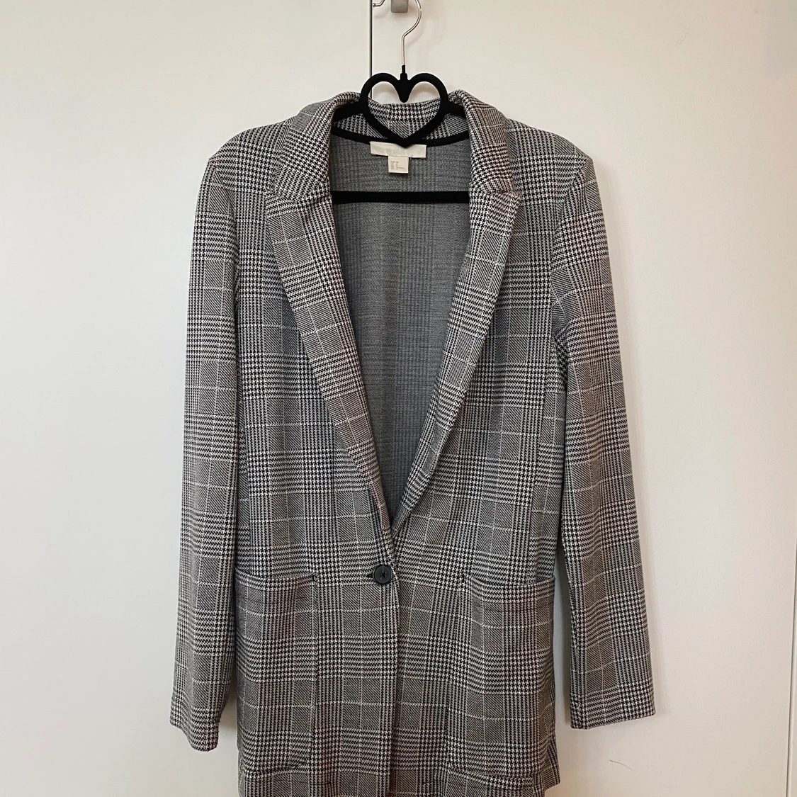 Rutig, nästan oanvänd kavaj  - 90