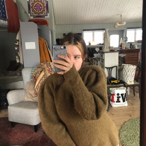 Stickad tröja - Stickad tröja i ull och alpacka från H&M