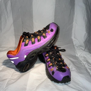 Puma skor - Lila och oranga puma skor