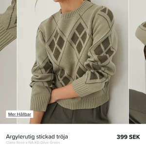 Clarie Rose tröja - Stickad tröja från Clarie Rose som är helt slutsåld i de stora storlekerna då den är väldigt liten i storleken. Använd endast en gång. Har i vanliga fall strl S/M