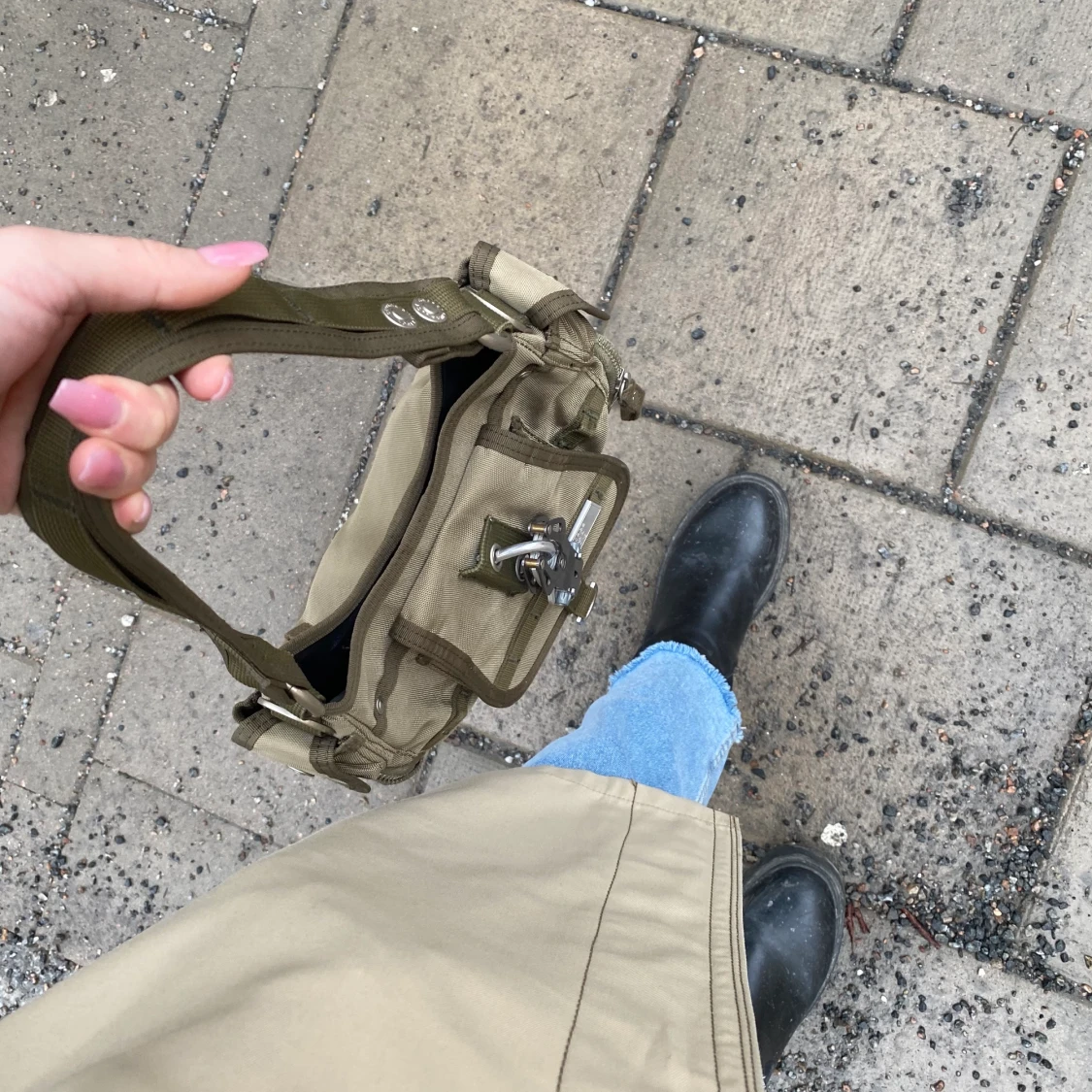 Unik trendig handväska 💛