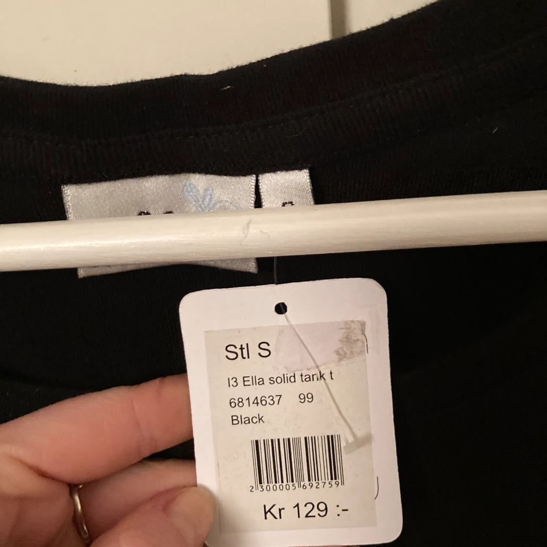 Isolde svart topp lxa - 90