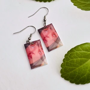 Handgjorda örhängen - Mia - pulp fiction