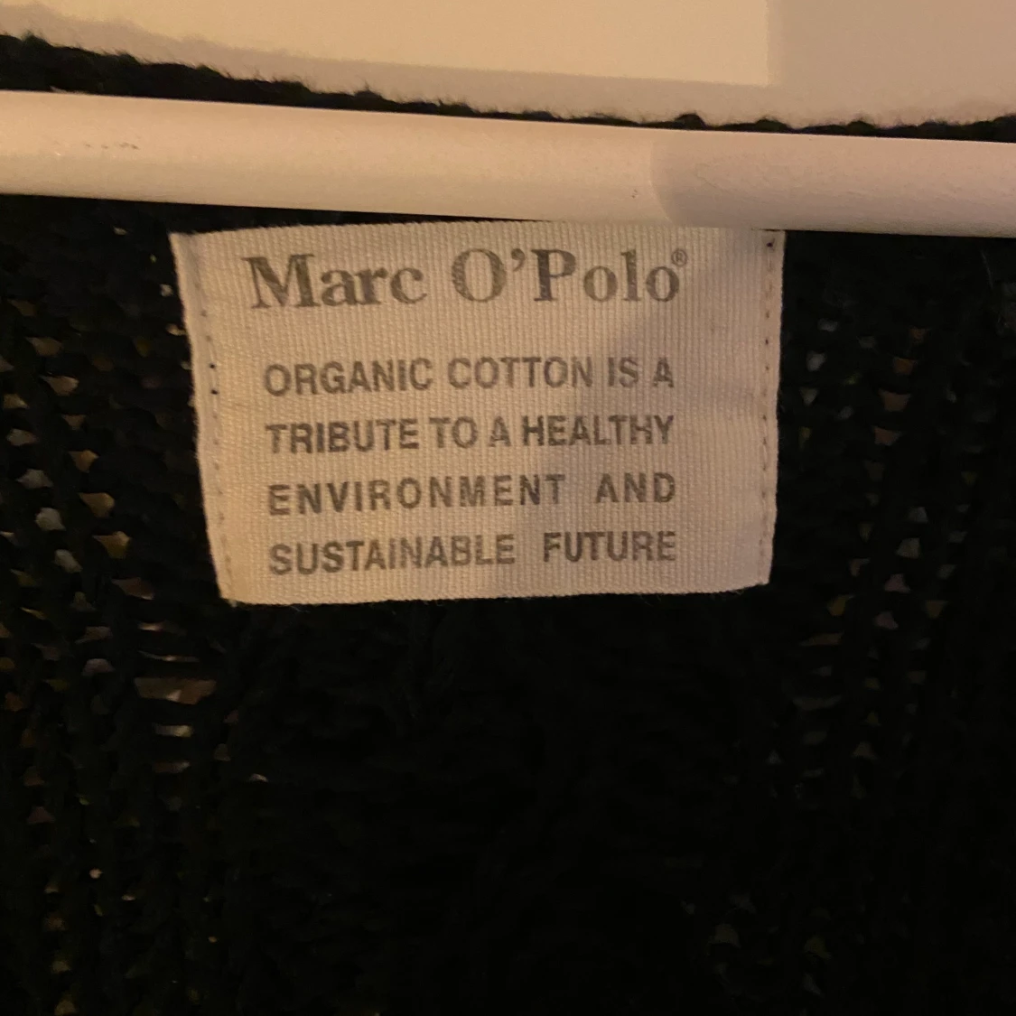 Svart grovstickad tröja💓 - 91