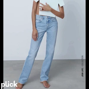 Zara jeans  - Säljer mina fina fina zara jeans i strl 36 då dom inte kommer till användning 💕 Dom är använda en gång och skulle säga att dom är i nyskick!💞