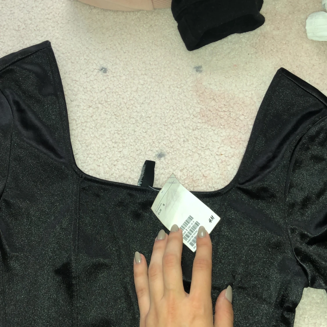 Kroppad top  från hm  - 90