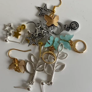 Örhängen  - Örhänge i guld och silver 🌟 inte äkta. Handgjorda 39kr/st gratis frakt 