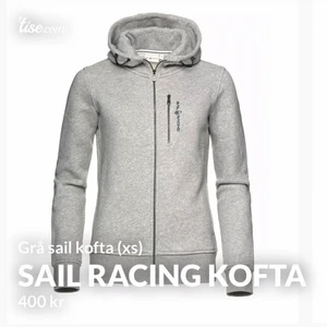 Sail racing  - Grå sail racing kofta, lite för liten för mig. Tröjan är i bra skick men ja visste ej vad ja skulle lägga för pris så de går att buda lägre.