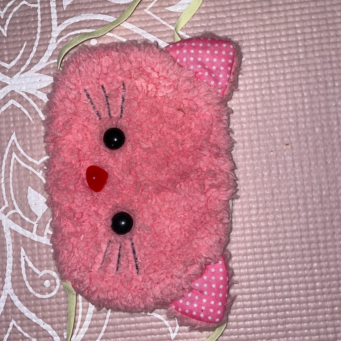 face mask rosa katt  - 90