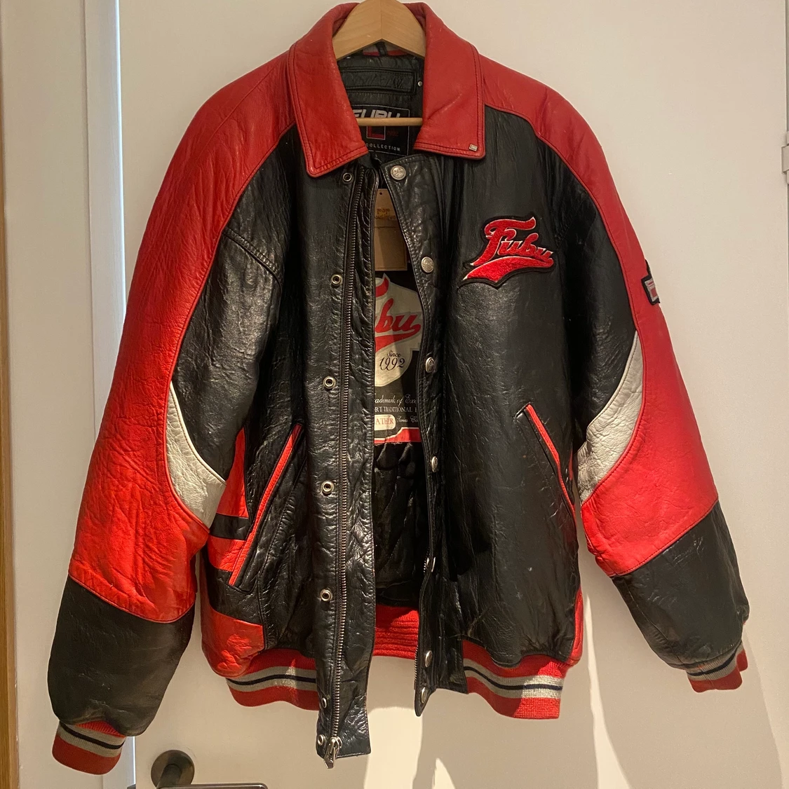 Fubu Leather Jacket - 90