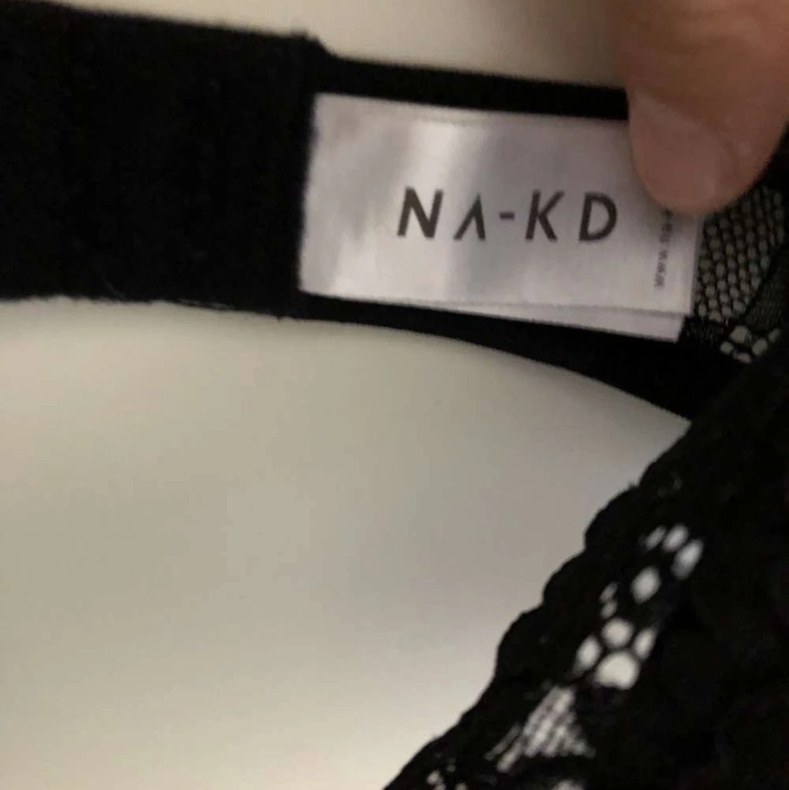 Spets bh/topp storlek M - 90