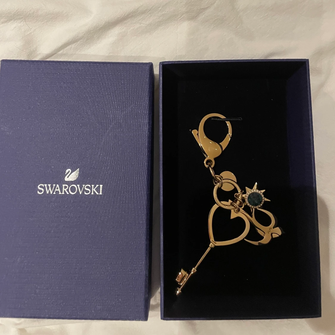 Nyckellås i guld❤️❤️