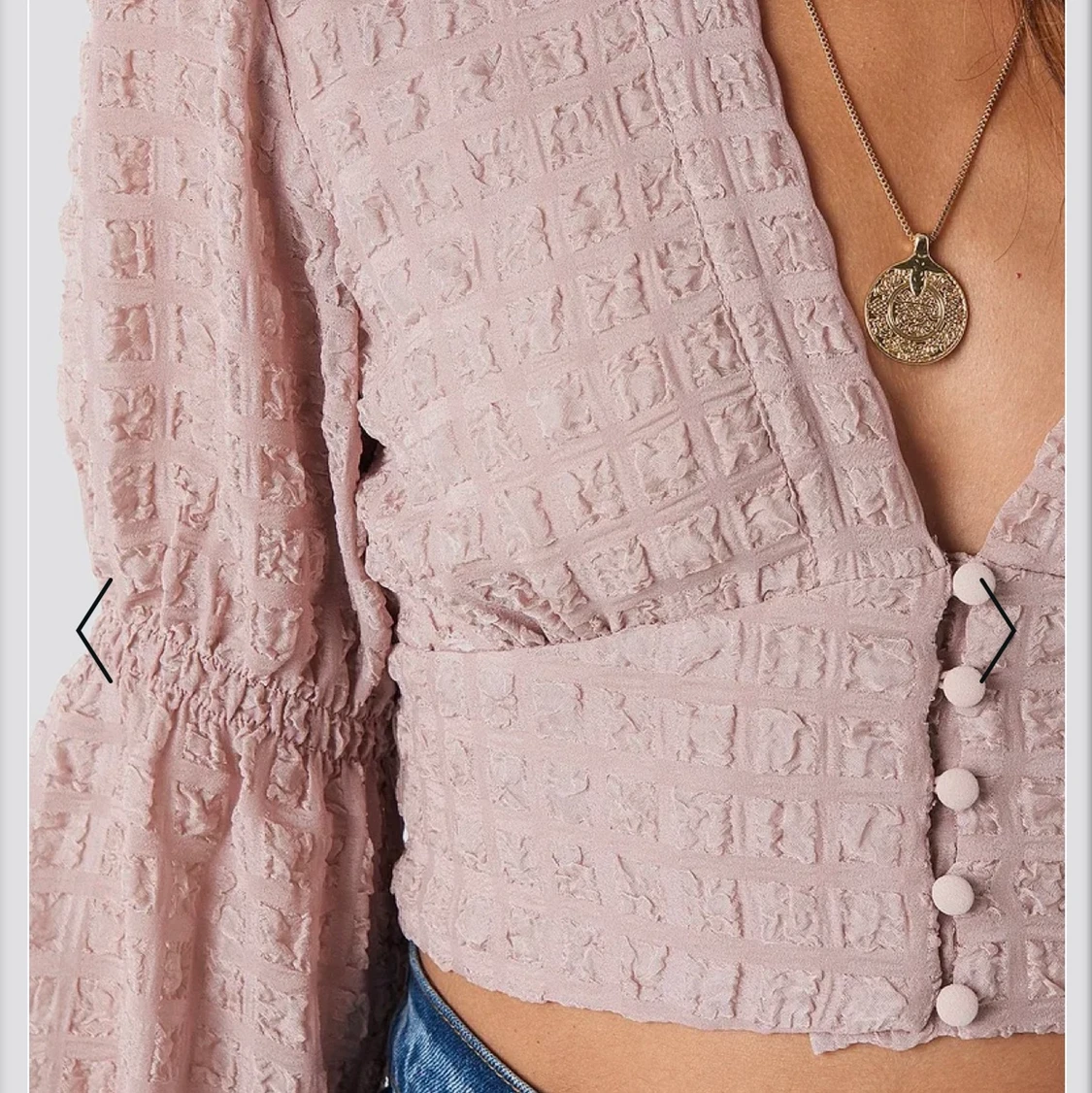 Jättefin blus från na-kd💞💞💞 - 90