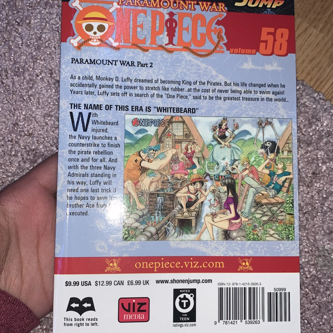 One piece manga vol 58 - 90