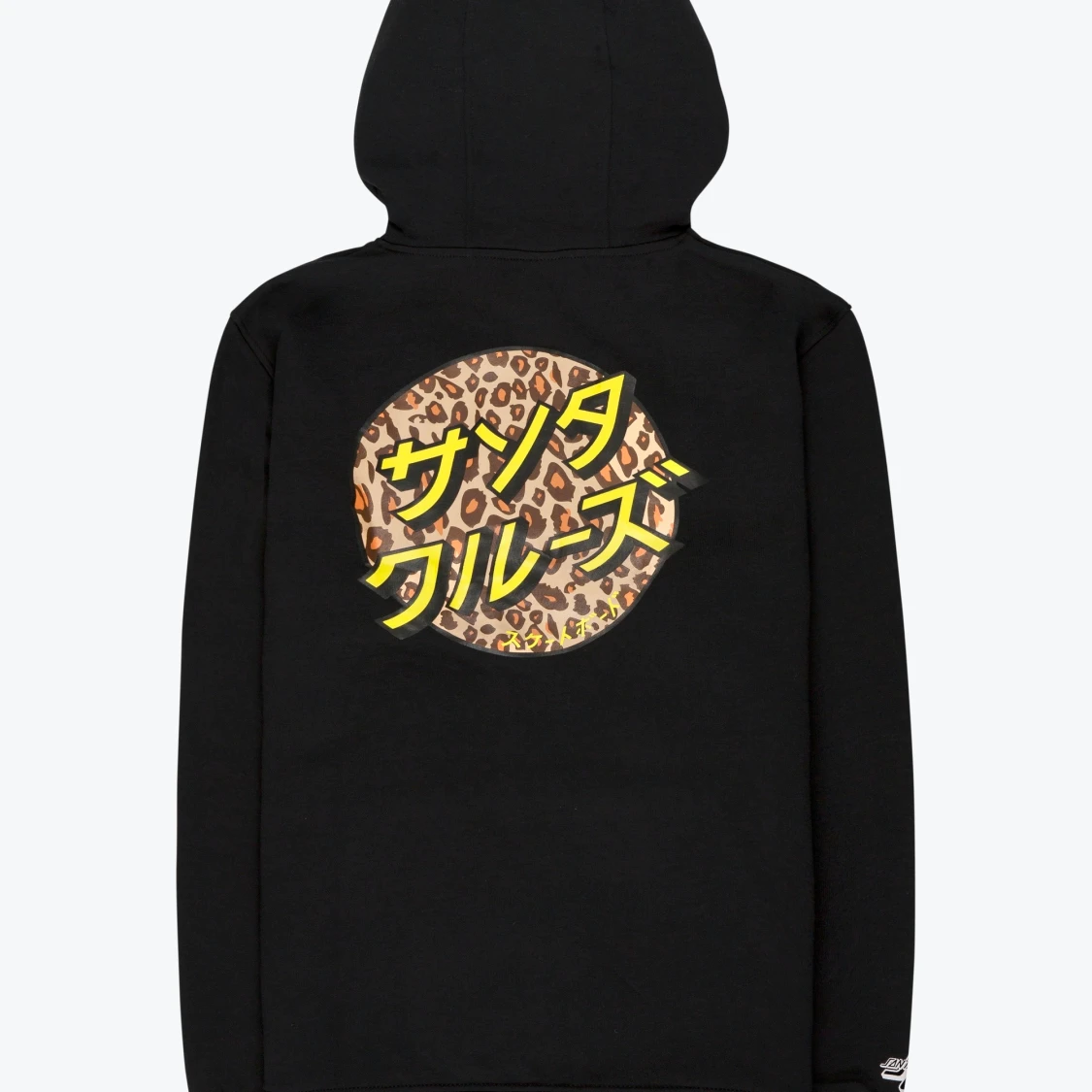 Santa cruz hoddie med leopard