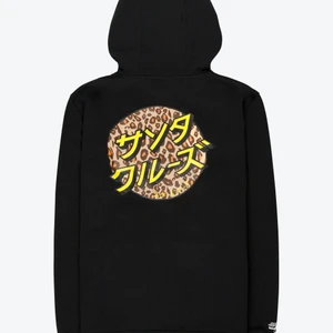 Santa cruz hoddie med leopard - Fint skick, nypris låg på 799kr och köptes i vintras. Knappt använd