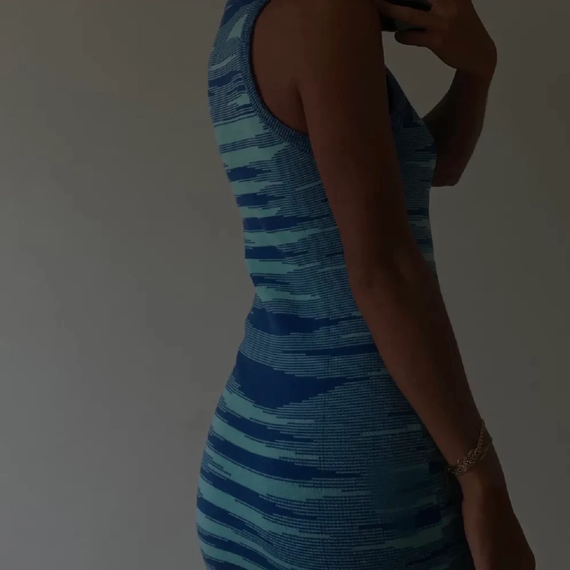 Jättefin Blå klänning - 90