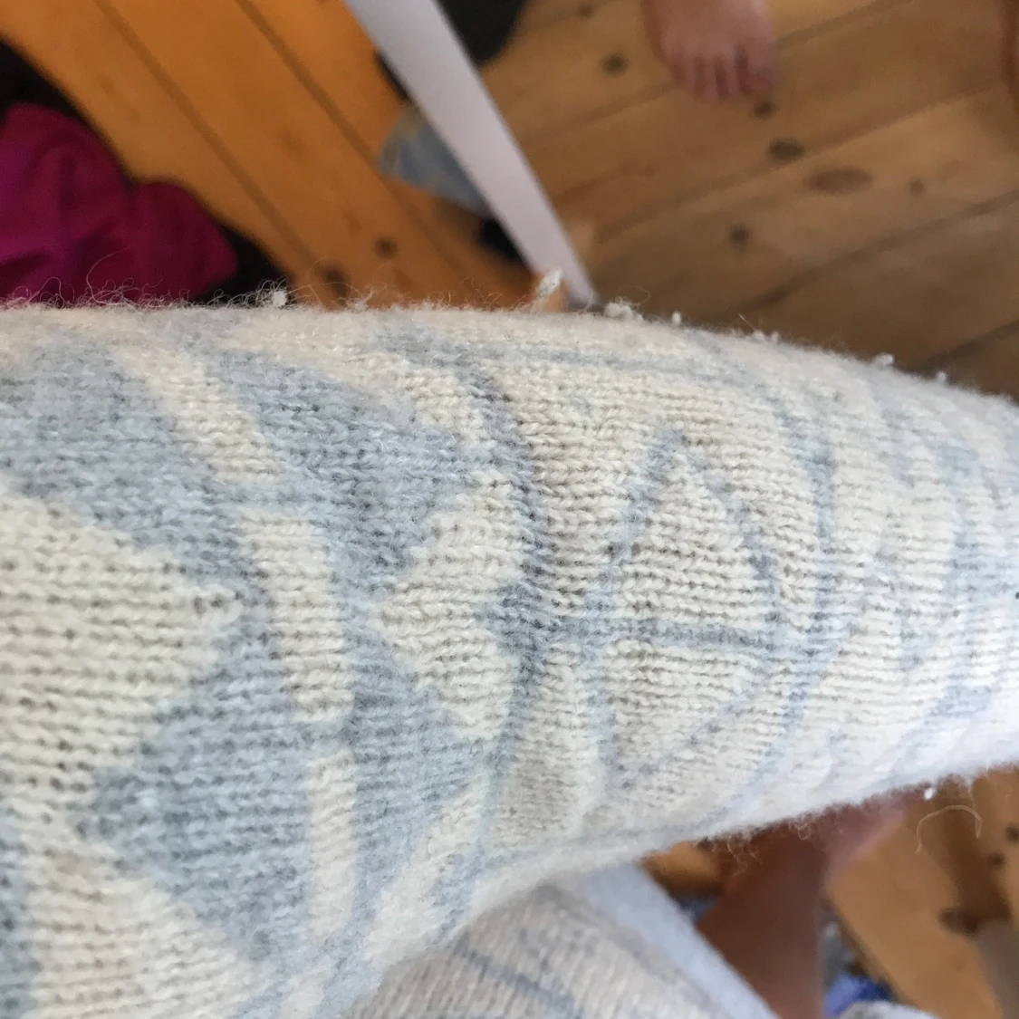 Jätte söt stickad klänning - 91