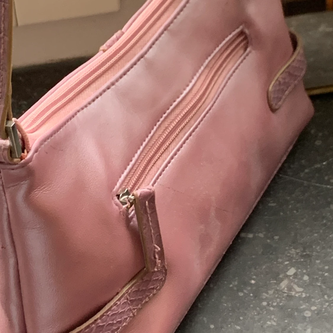 Gullig rosa handväska - 91