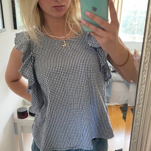 Topp - Superfin rutig topp