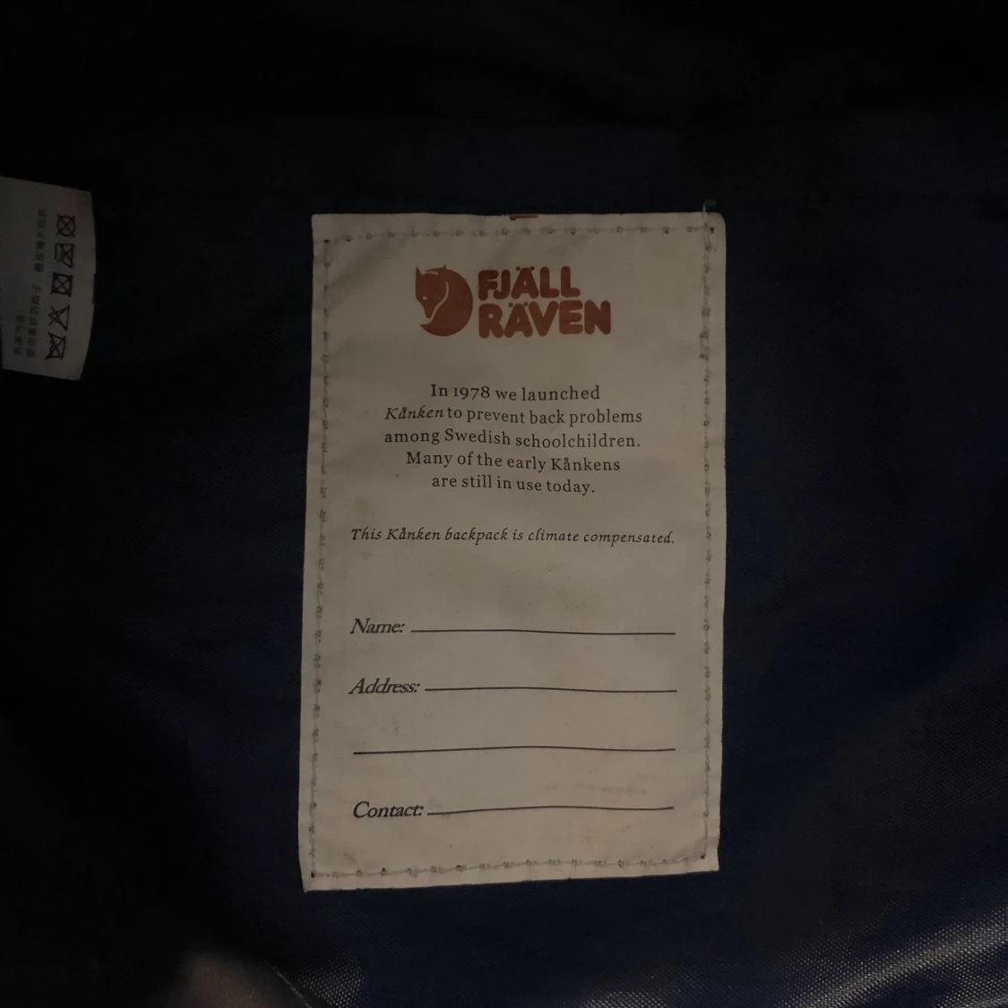 Fjällräven ryggsäck 
