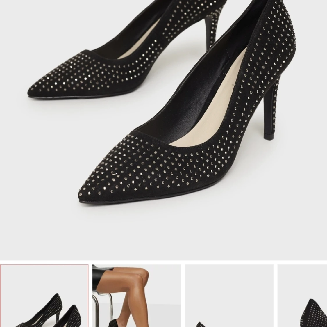 Nelly klackskor, pumps- "Euphoria Glitz pump - 90