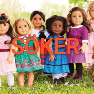 Söker american girl dolls!!  - Vi söker american girl dolls för billigt pris. Medela gärna om du har någon du vill sälja så kan vi diskutera priset! Vi söker även our generation dolls så meddela I sådana fall. 🥰