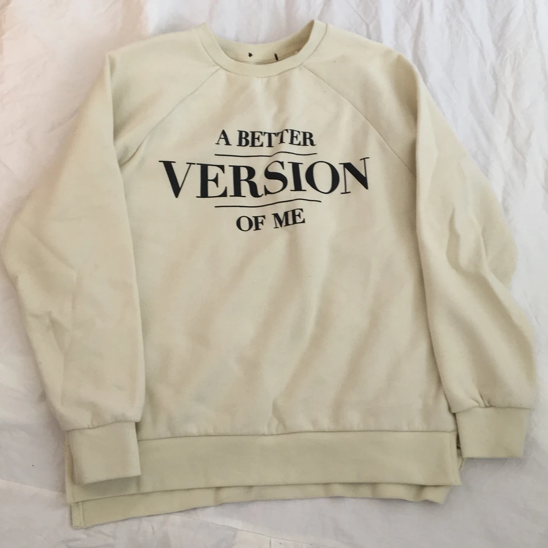 Ljusbeige långärmad 