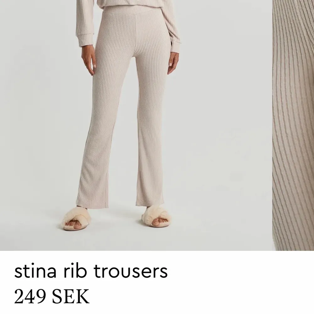 Super snygga beige mjukis från Gina💗 nypris är 249kr. Jeans & Byxor.
