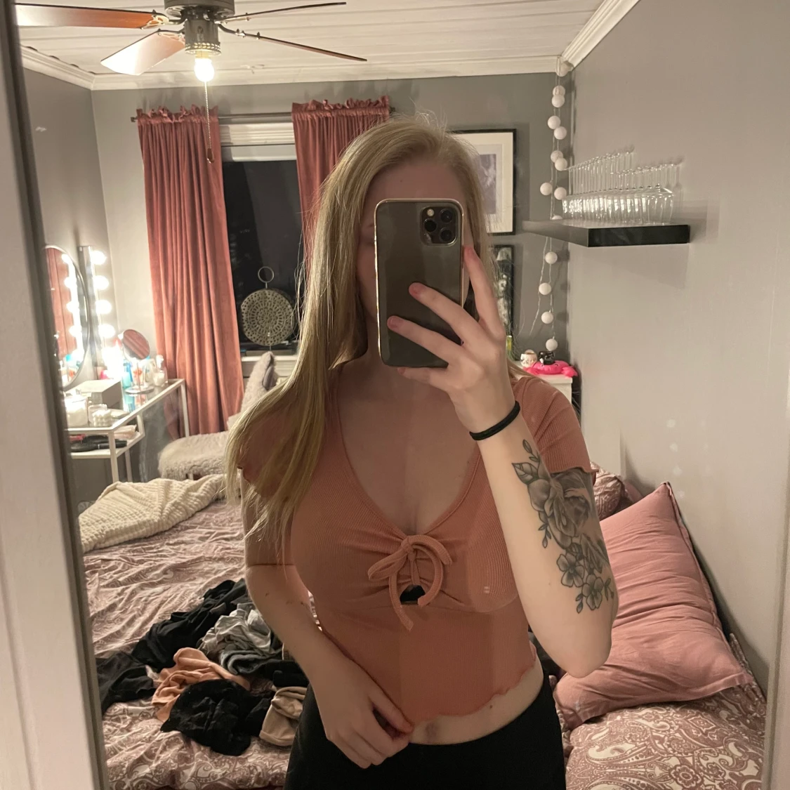 Rosa topp från SHEIN 