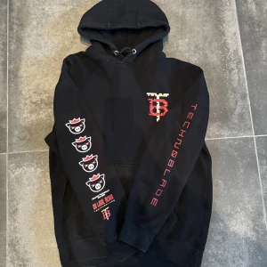 Technoblade ”Good Game”  merchandise hoodie - Köpt sommaren 2022. Välanvänd men fortfarande i bra skick. Säljs pga. att den inte används längre. Ord. pris runt 600kr, mitt pris: 299kr. 