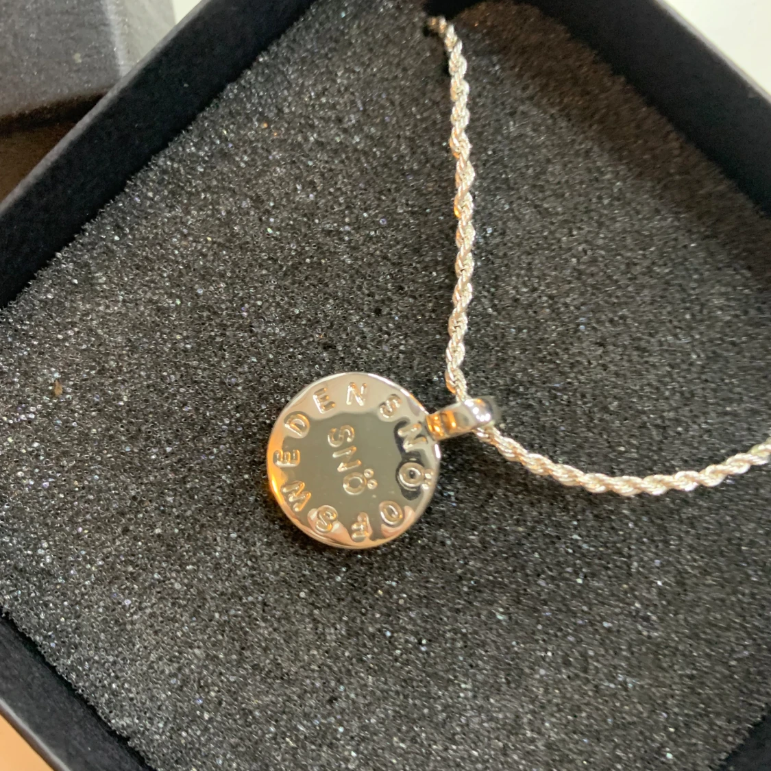 Halsband silver  - 90