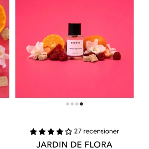 Jardin de flora - Essnce parfym  - Säljer Essnce nyhet Jardin de Flora! Säljer den då jag inte tyckte att den var riktigt luktade så gott på mig, men den doftar väldigt gott annars! Har sprutat med den max 2-3 ggr. Hör av er vid fler frågor eller likande☺️