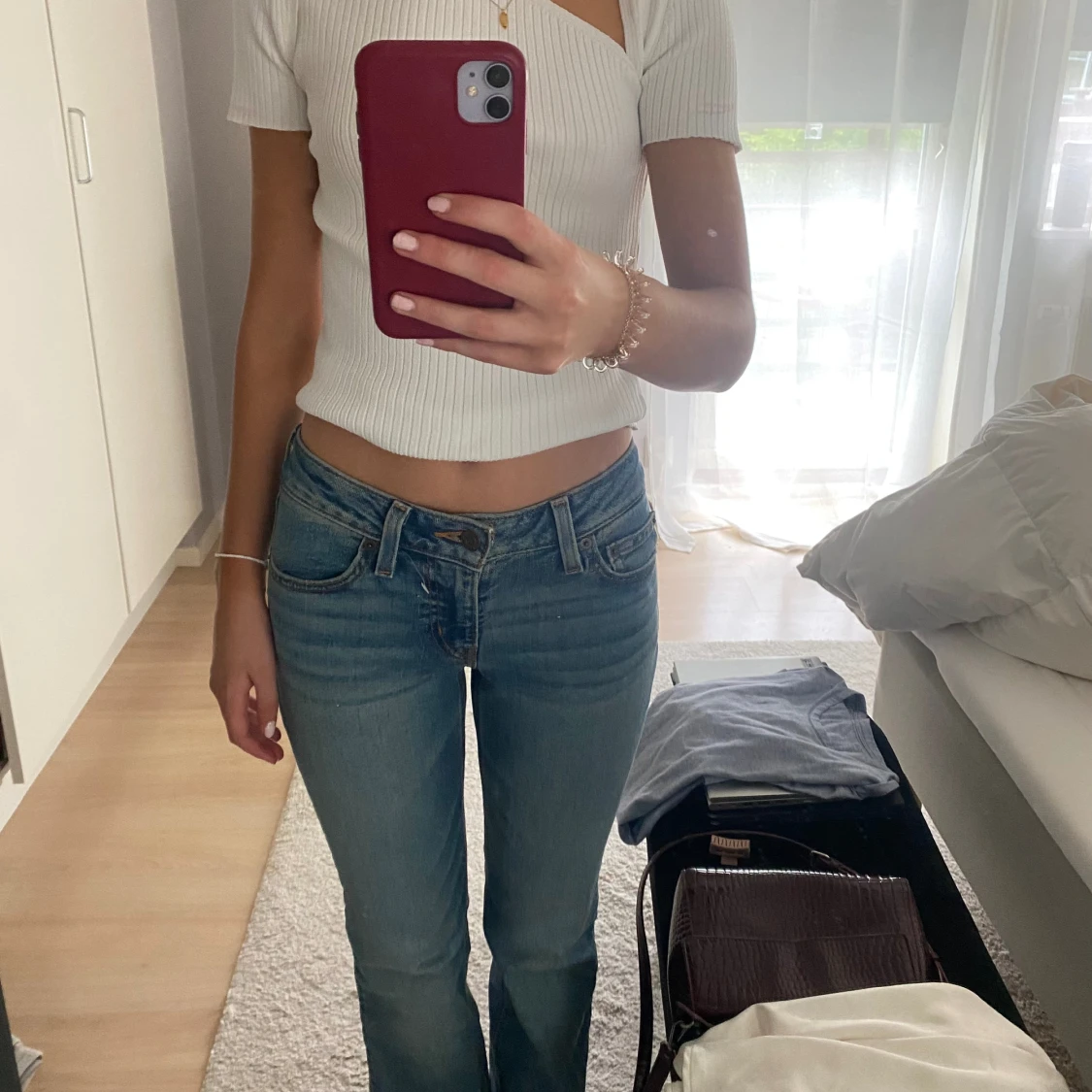 Levis low waist jeans 