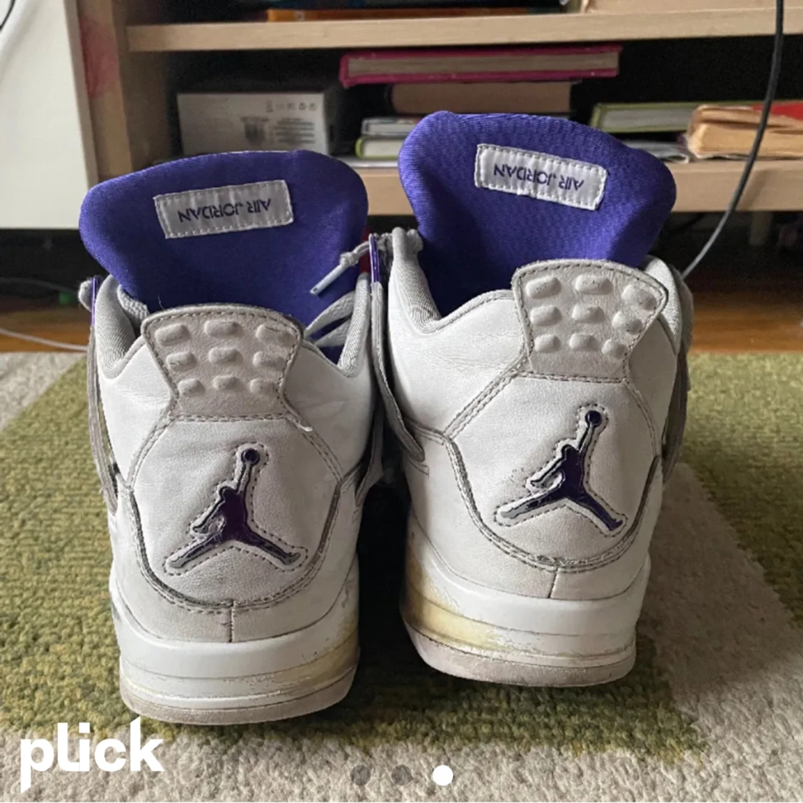 Jordan 4 purple metallic - 91