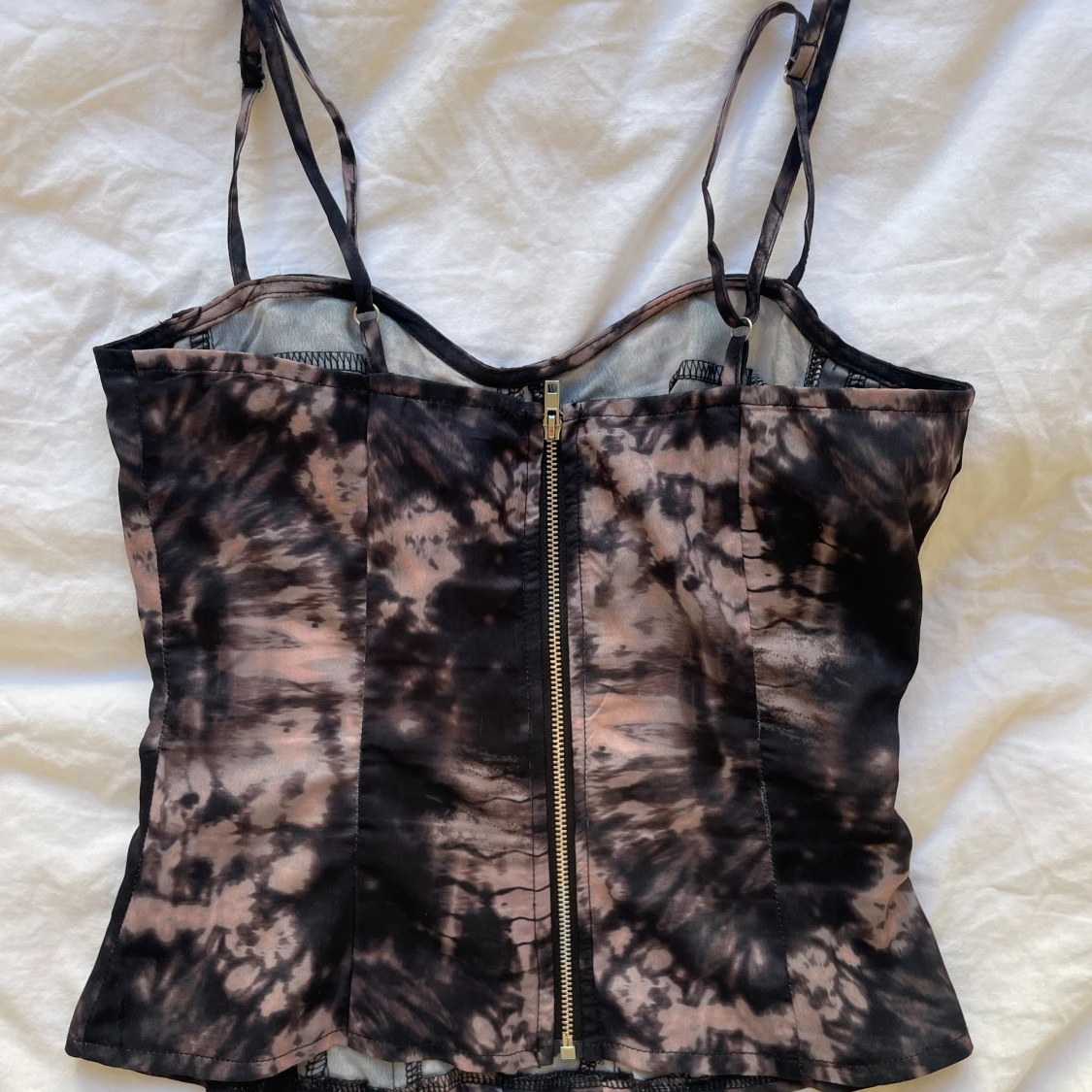 Corset topp svart  - 93