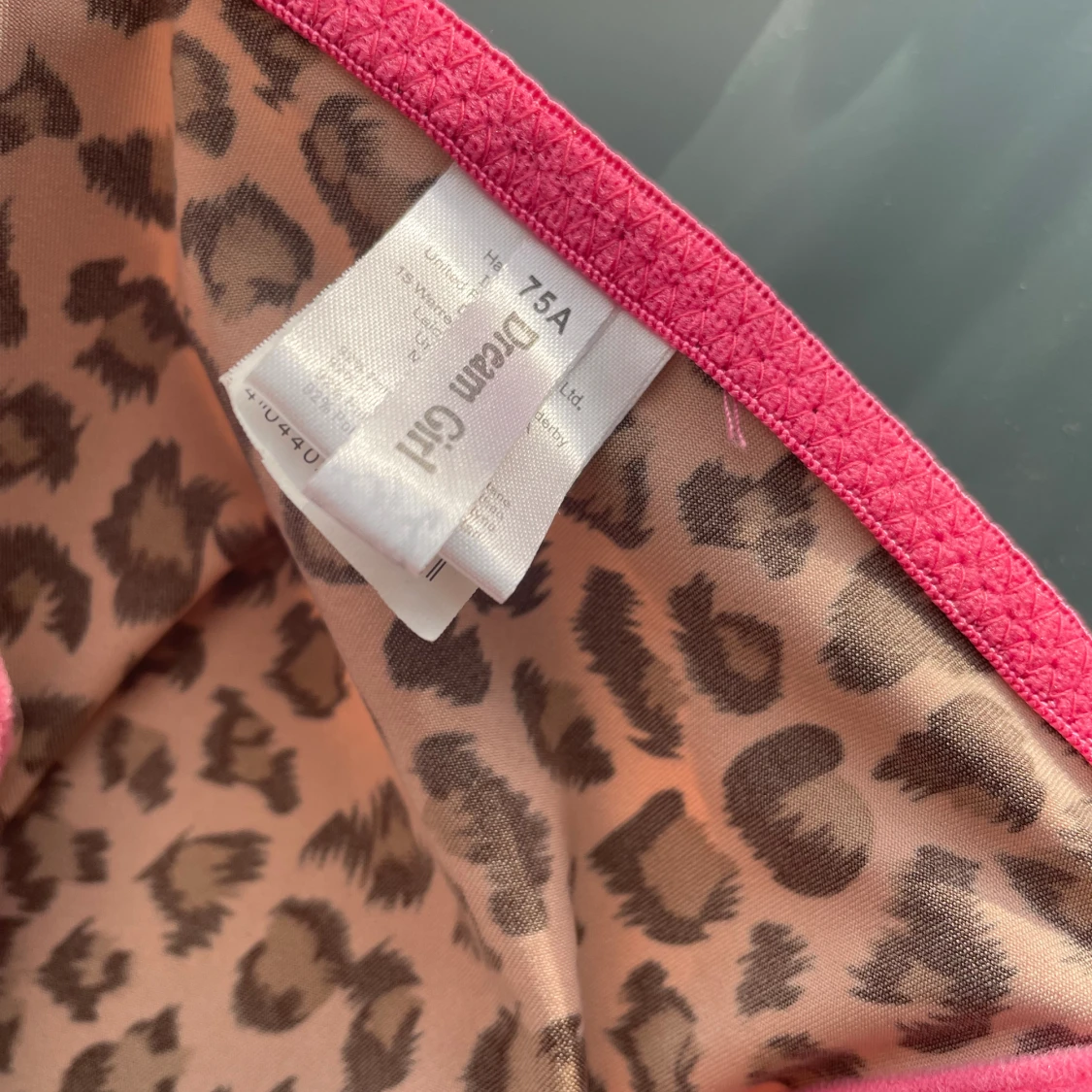 Leopard, rosa korsett  - 91