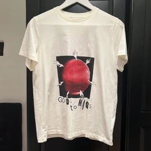 Ganni t-shirt  - Superfin T-shirt i nyskick.  I storlek xxs men passar mig som har xs- s 😊 Kan gå ner i pris vid snabb affär 