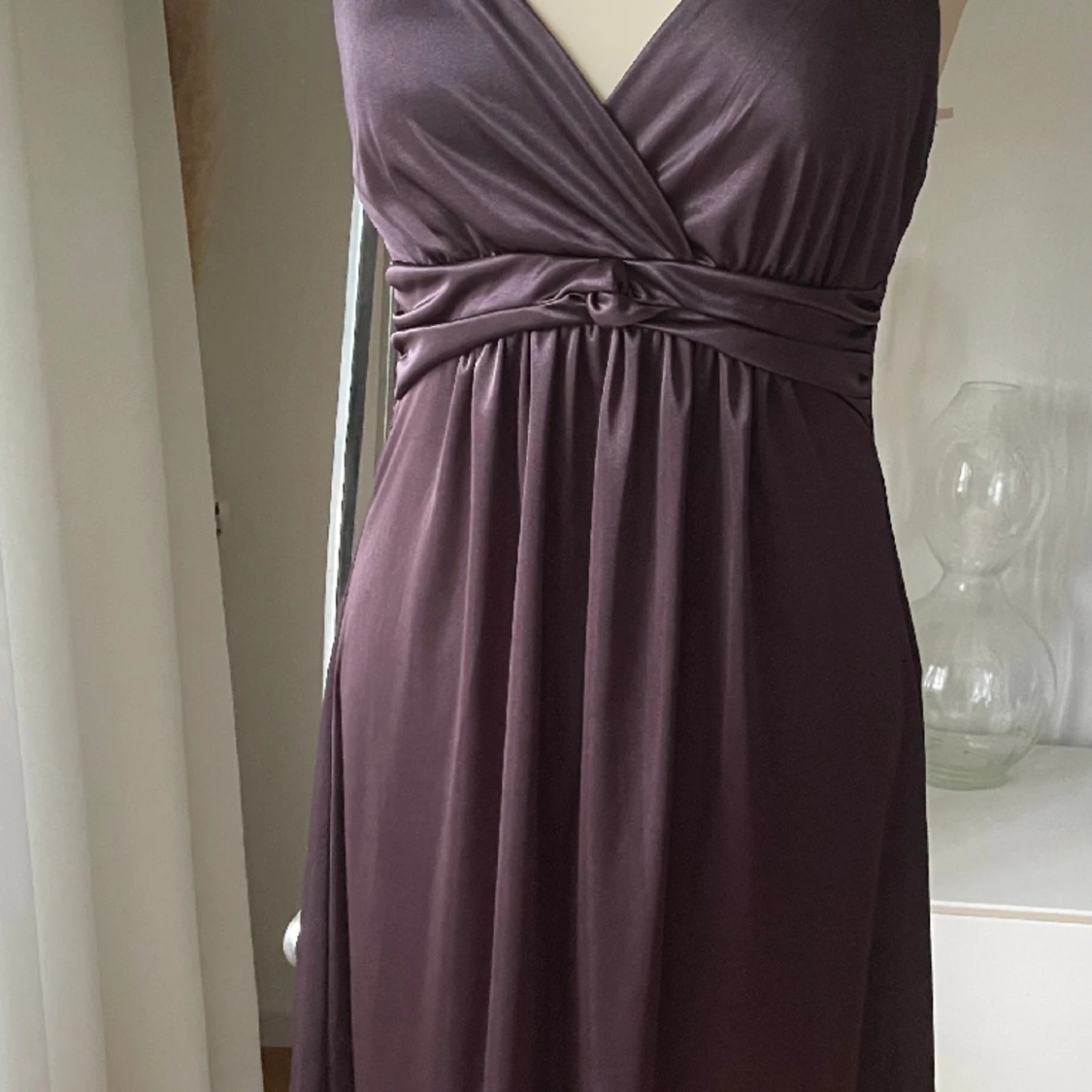 Fest Klänning axelband 