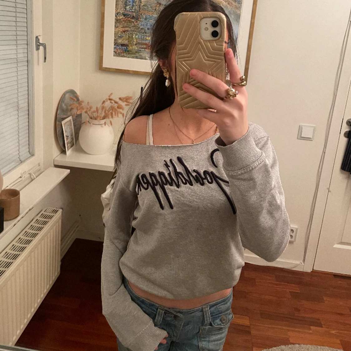 Skit snygg sweatshirt - 90