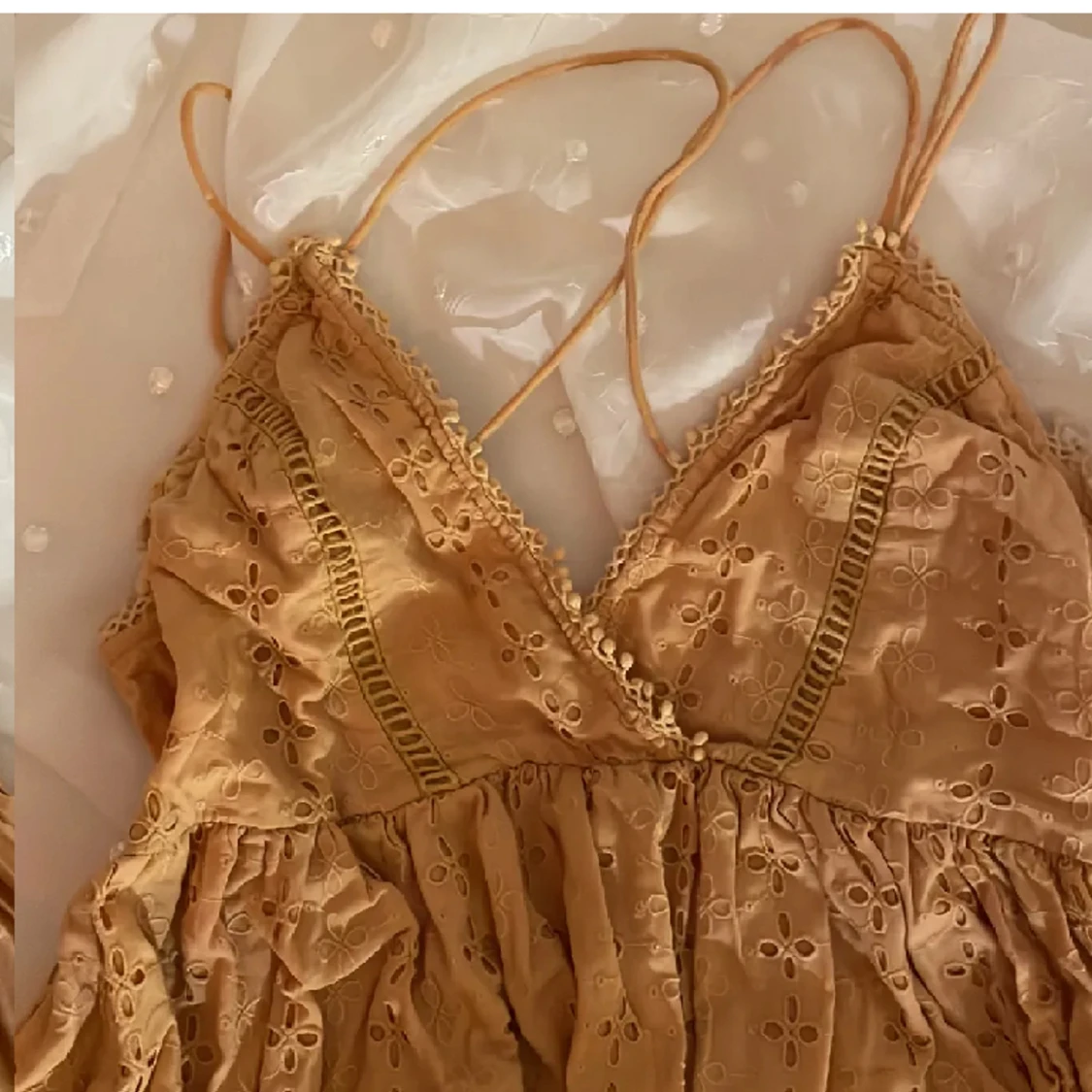 Gul sommarklänning  - 90