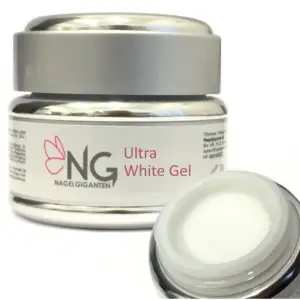 Nagelgigantens uv/led ultra white gel 30 gr. Säljer då jag köpte fel och den inte kommer till användning. Endast testad