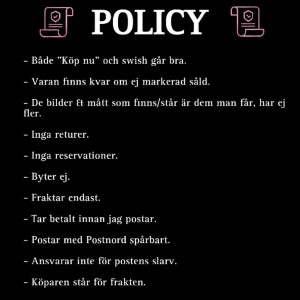 Policy -            💓 Puss och kram 💕