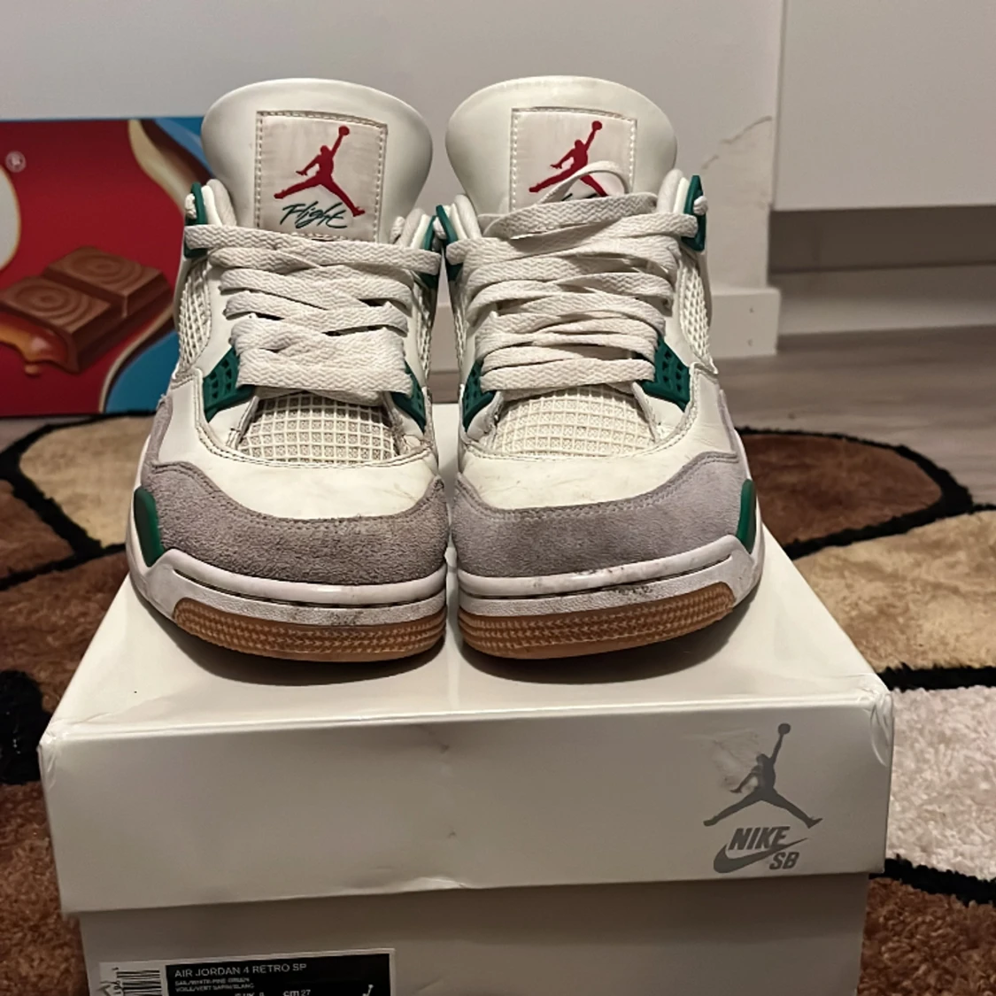 Jordan 4 pine green kopior - 90