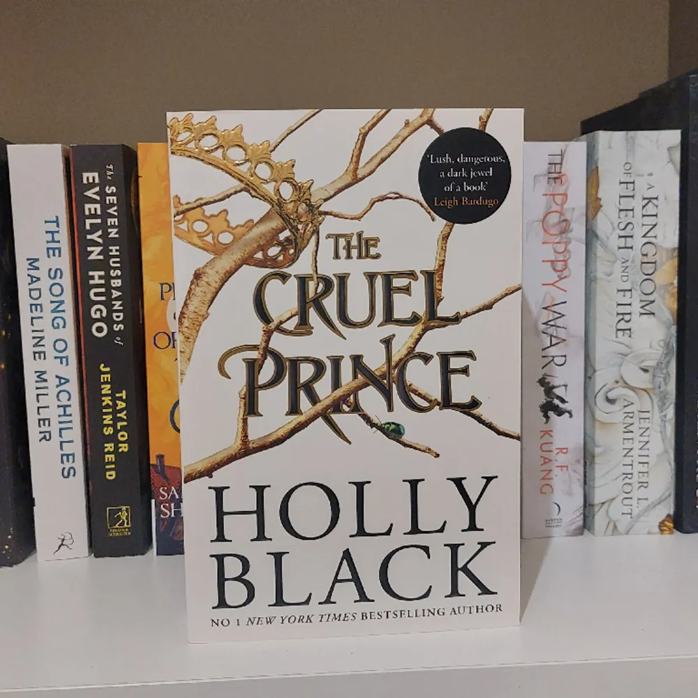 The Cruel Prince av Holly Black🗡✨️                                         Första boken i triologin! Helt ny, oläst och utan defekter. Fantasy med enemies to lovers relation<3. Övrigt.