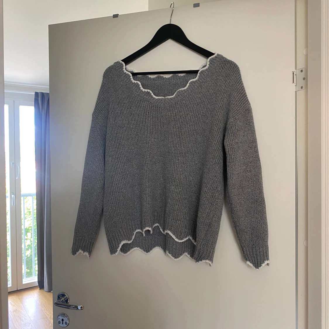 Stickad tröja