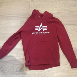 Alpha industries hoodie  - Nyskick använd fåtal gånger inga fläckar eller något 